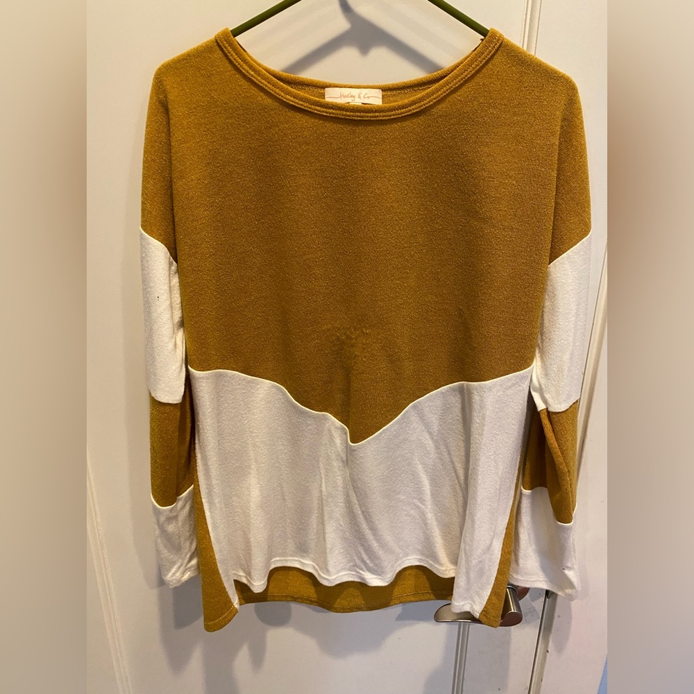 Fun Blocked sweater!